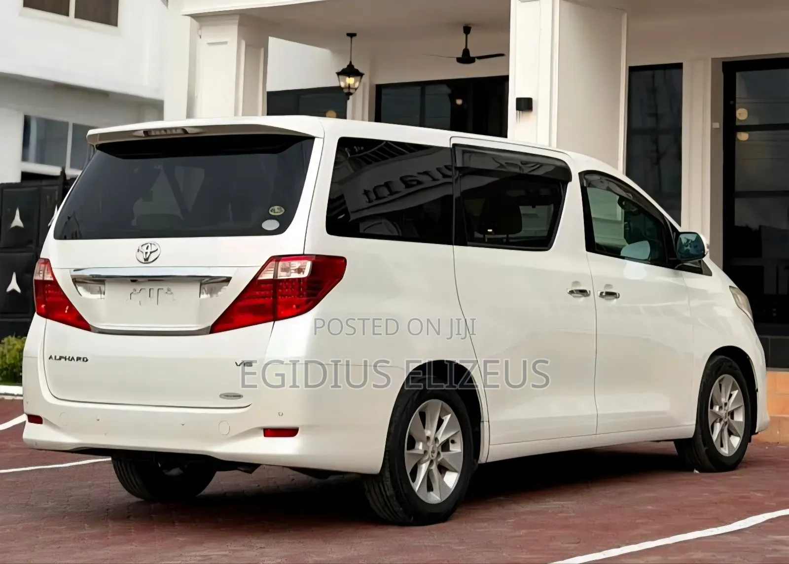 Toyota Alphard 2008 White