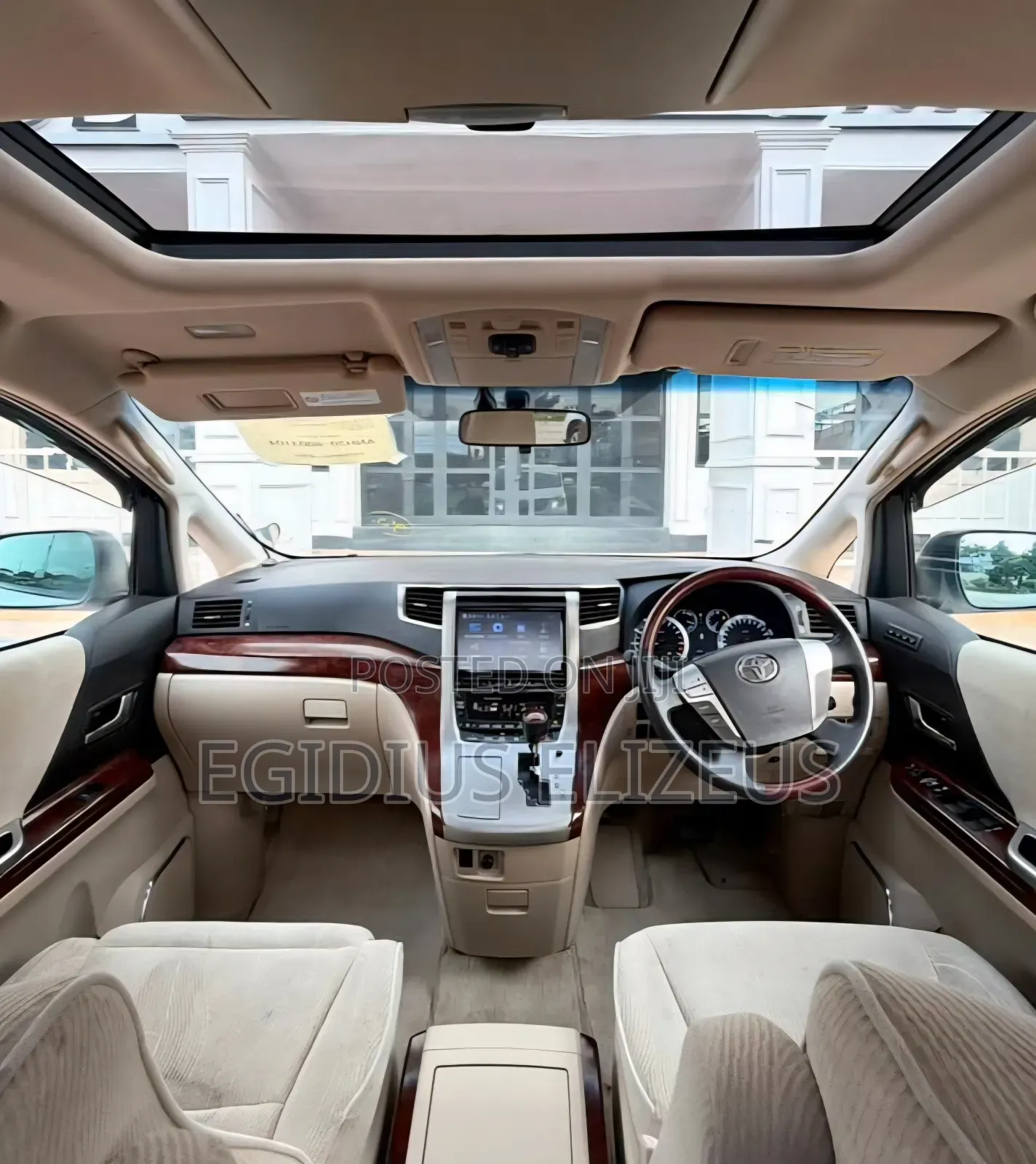 Toyota Alphard 2008 White