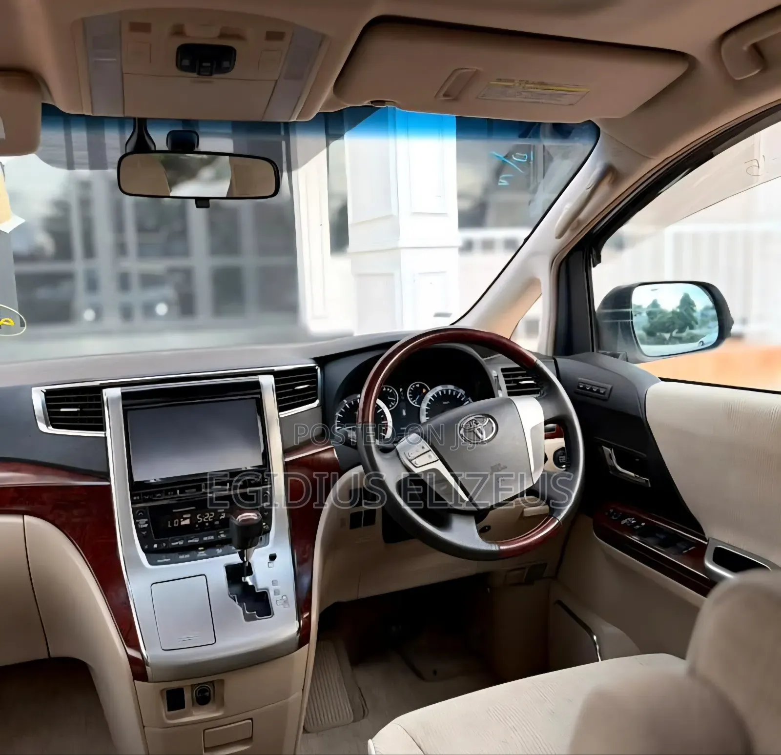 Toyota Alphard 2008 White