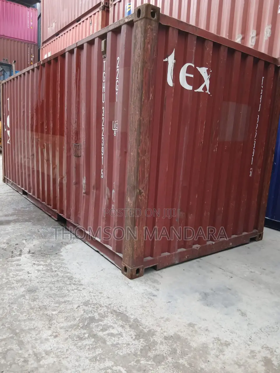 20 Feet Asis Containers at DSM