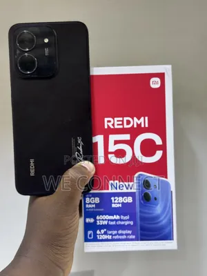 New Xiaomi Redmi 15C 4G 128 GB Red