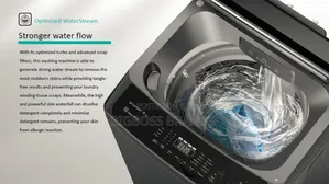 Hisense Top Load Waching
Machine 11kg (Wt3k1123ub) Inafua Na Kukamua