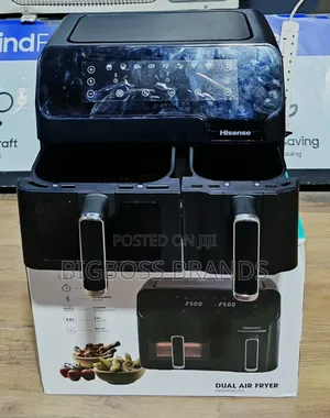 Hisense Dual Digital Air Fryer 8.6 Liters