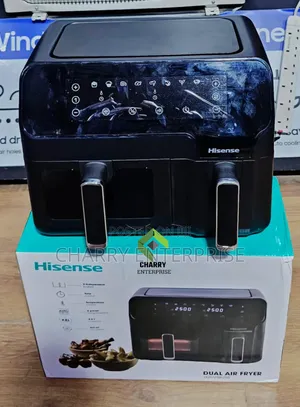 Hisense Digital Dual Air Fryer 8.6l
For Meat, Fish, Potatoes, Nuts Etc
