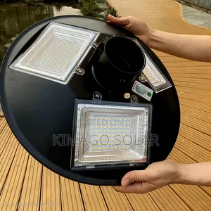 300w High Power Ufo Solar Lamp Install 5-7m, Covers Large Area
