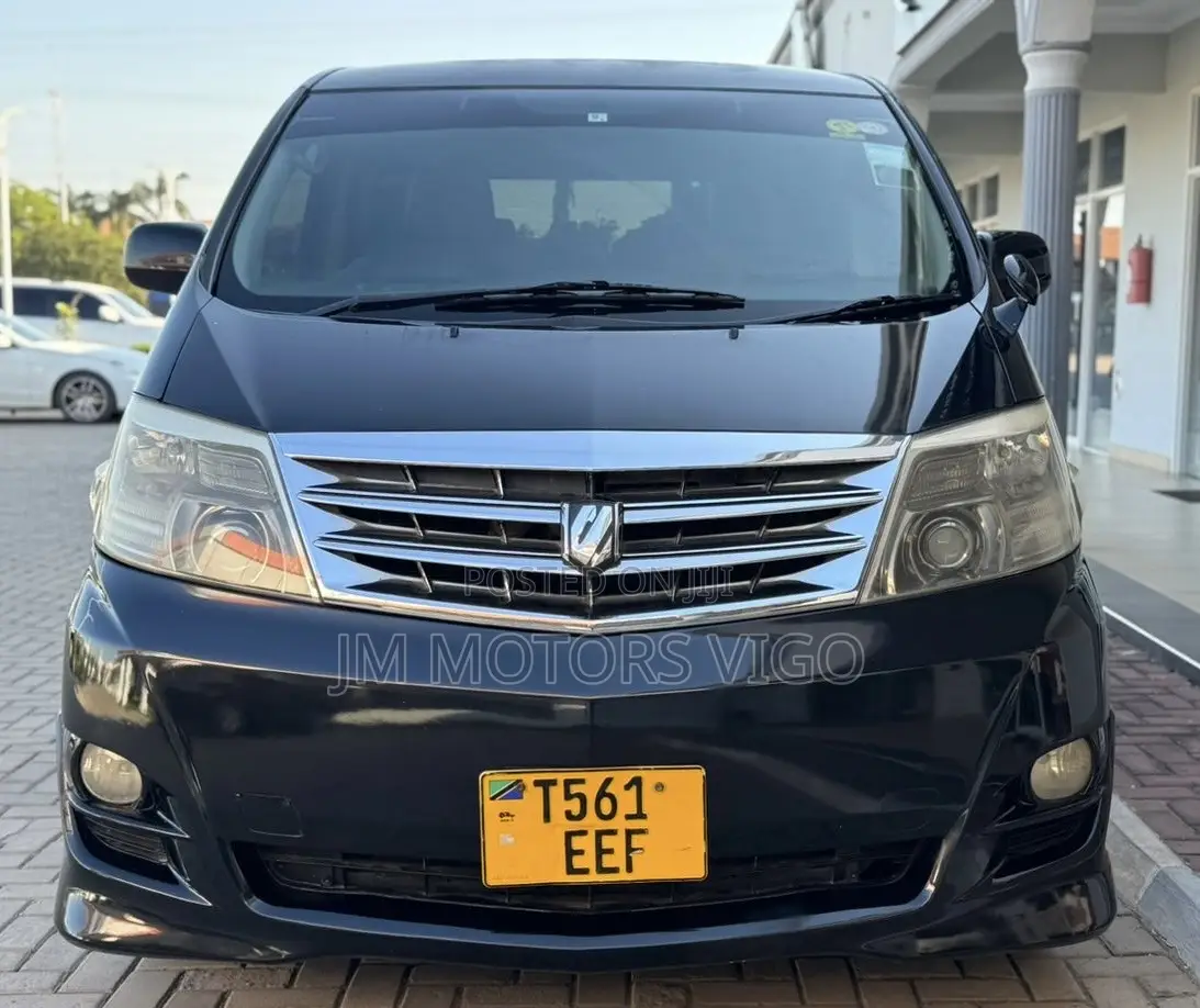 Toyota Alphard 2007 Black
