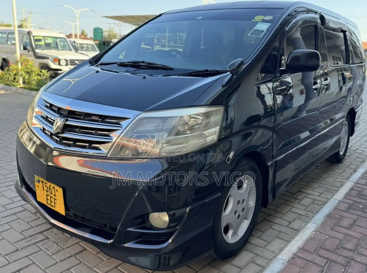 Toyota Alphard 2007 Black