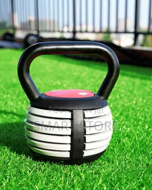 Adjustable Kettlebell 10kg – Durable Space Saving 2.Kg to 10kg