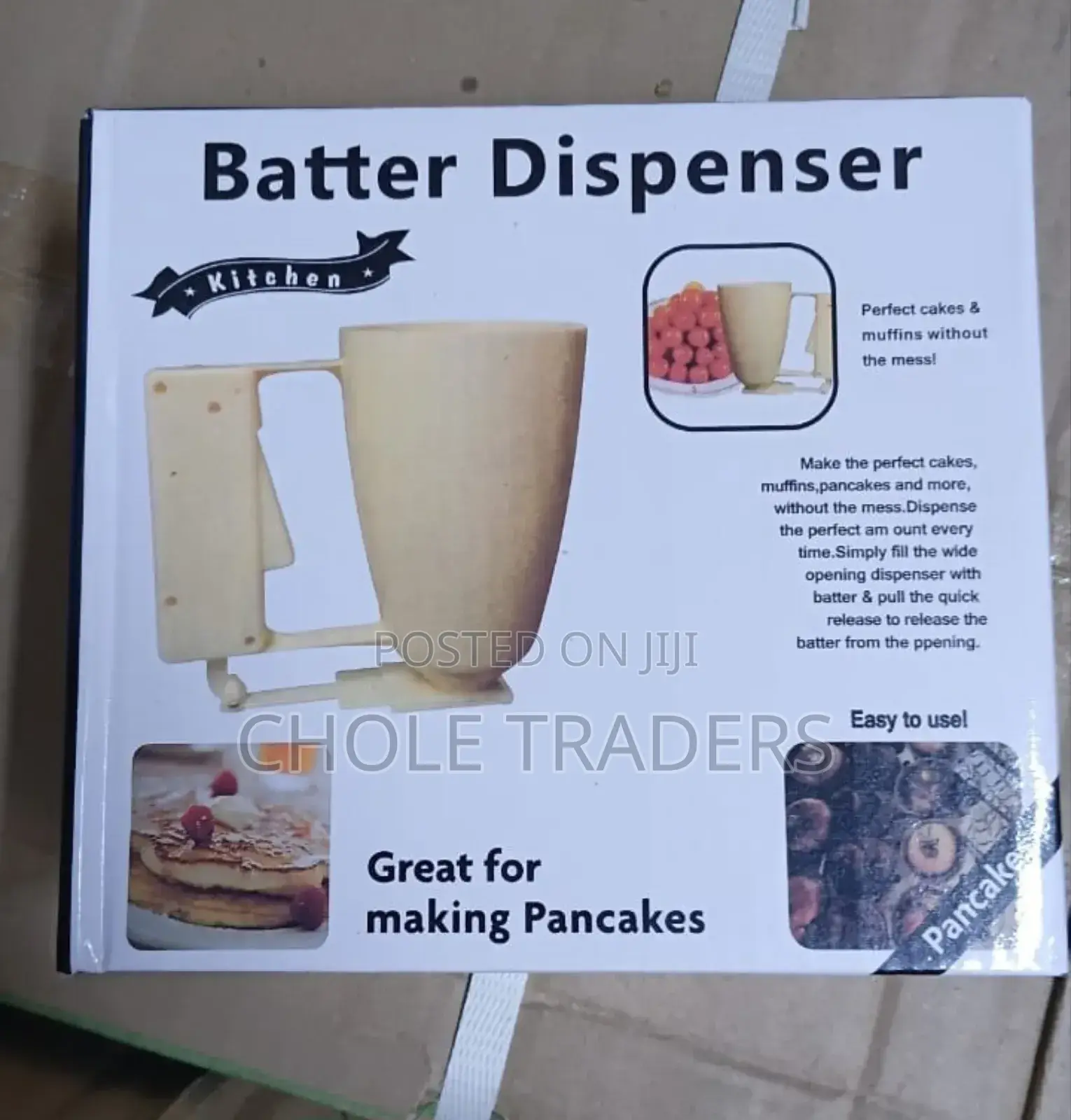 Plastic Batter Dispenser / Pancake Mix Dispenser
