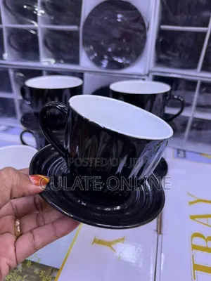 6 Tea Cups and 6 Saucers Set