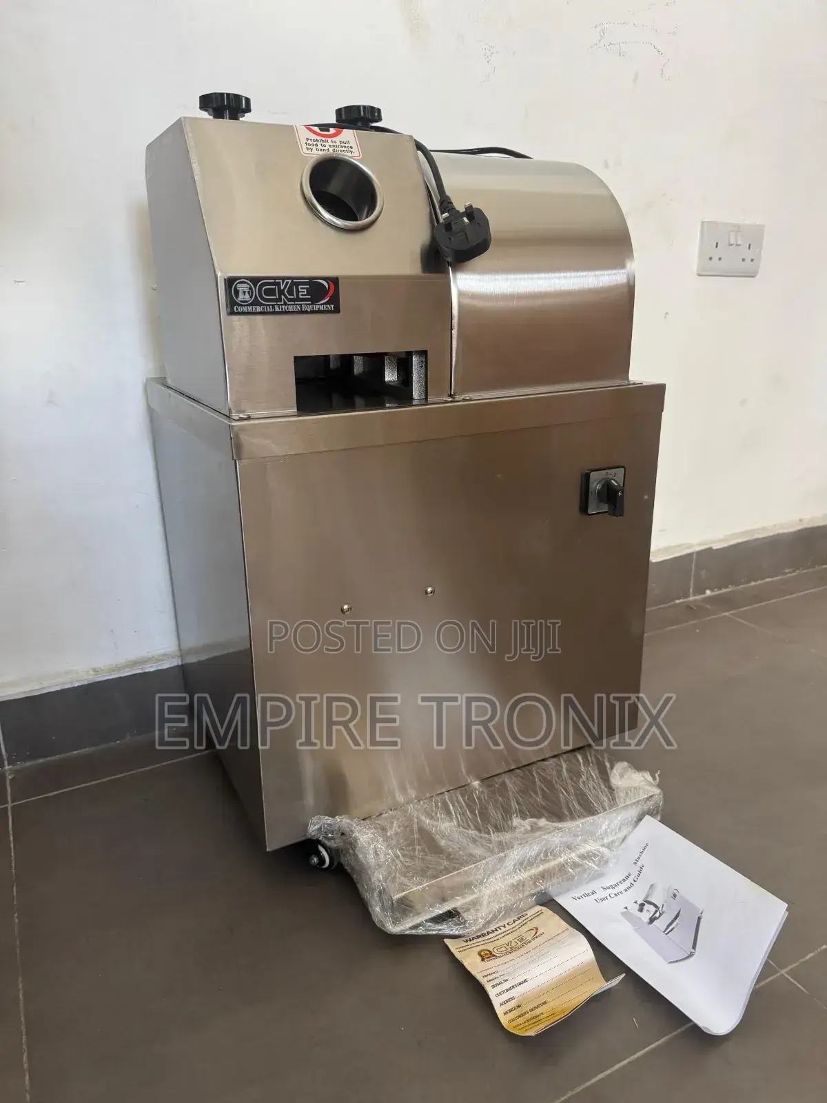 Wg-Yf-L80n – 300kg/Hour Commercial Sugar Cane Juicer
