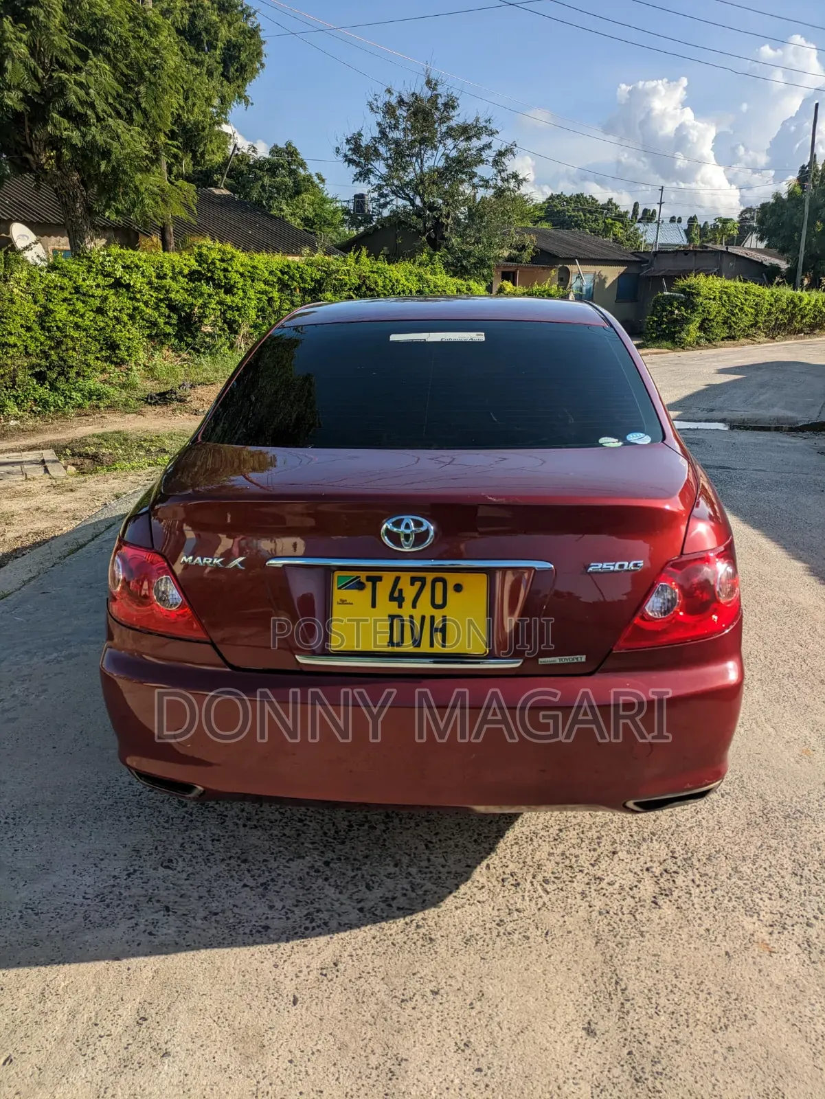Toyota Mark X 2006 Red