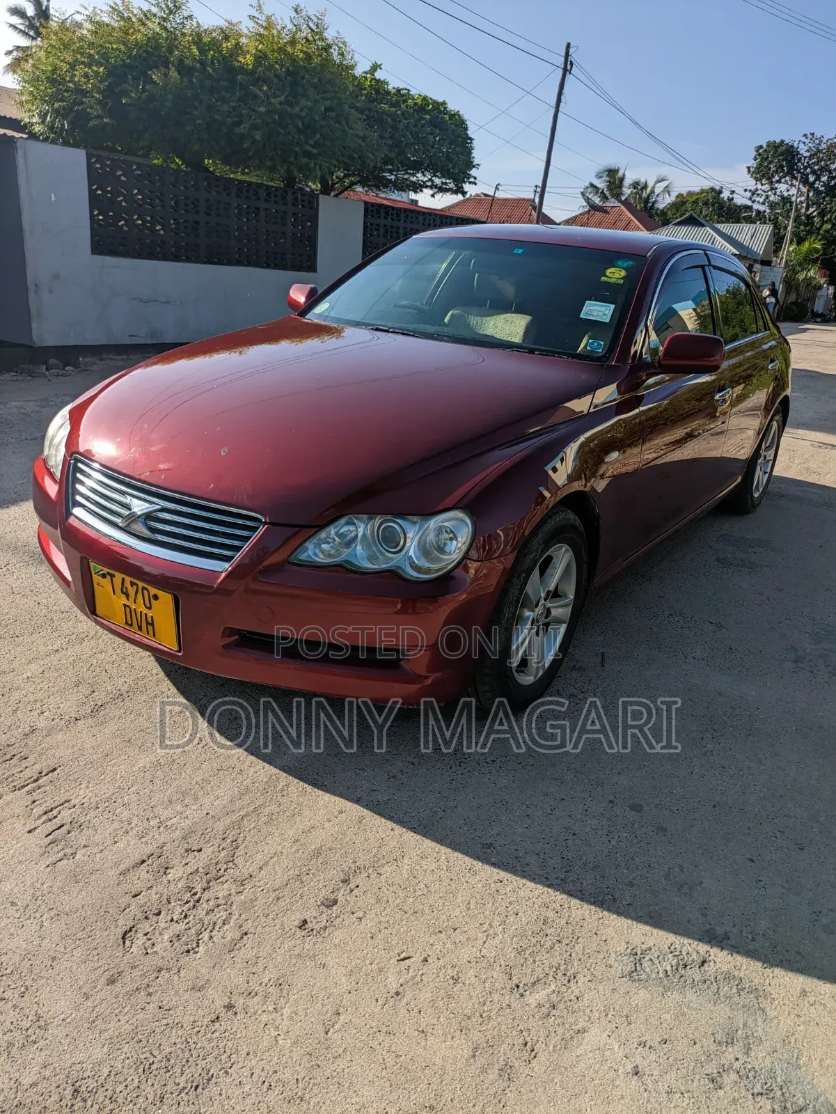 Toyota Mark X 2006 Red