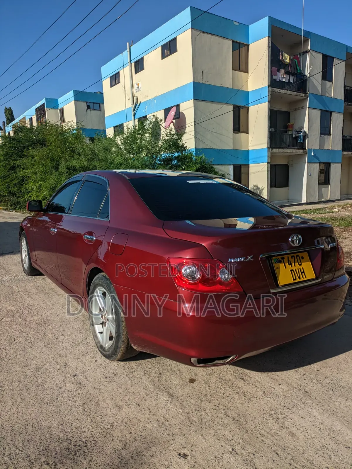 Toyota Mark X 2006 Red