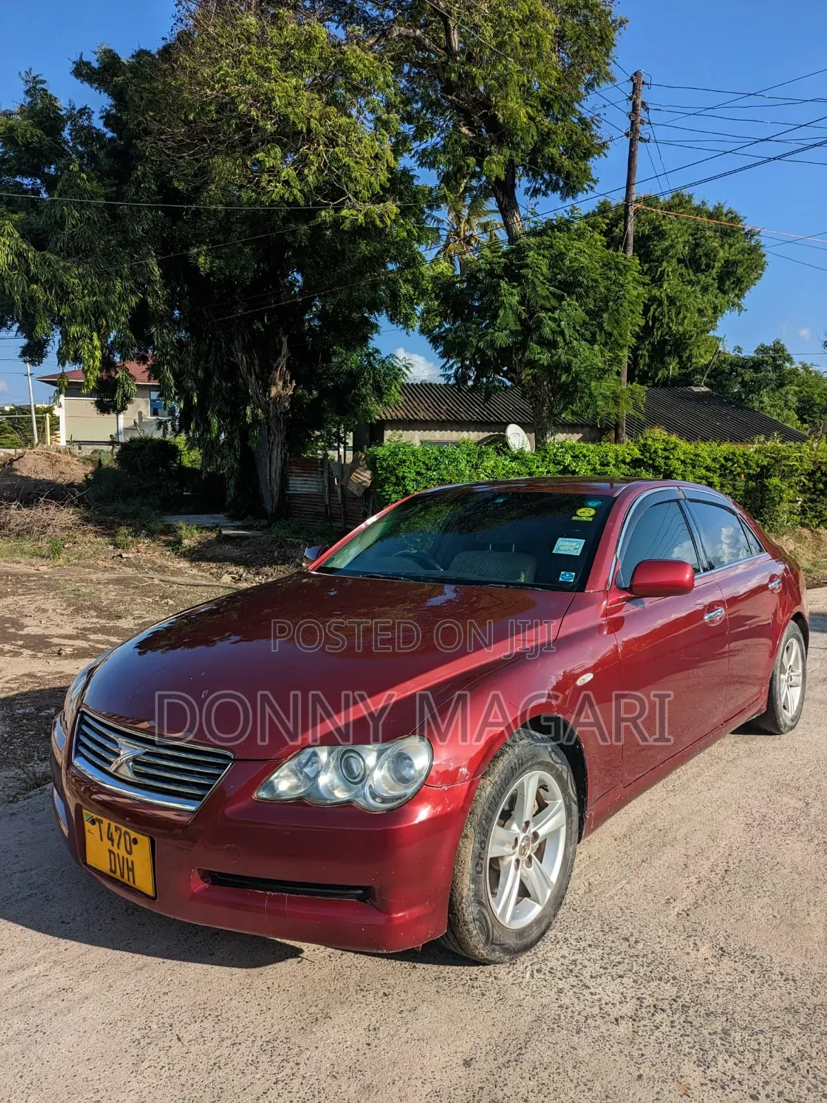 Toyota Mark X 2006 Red
