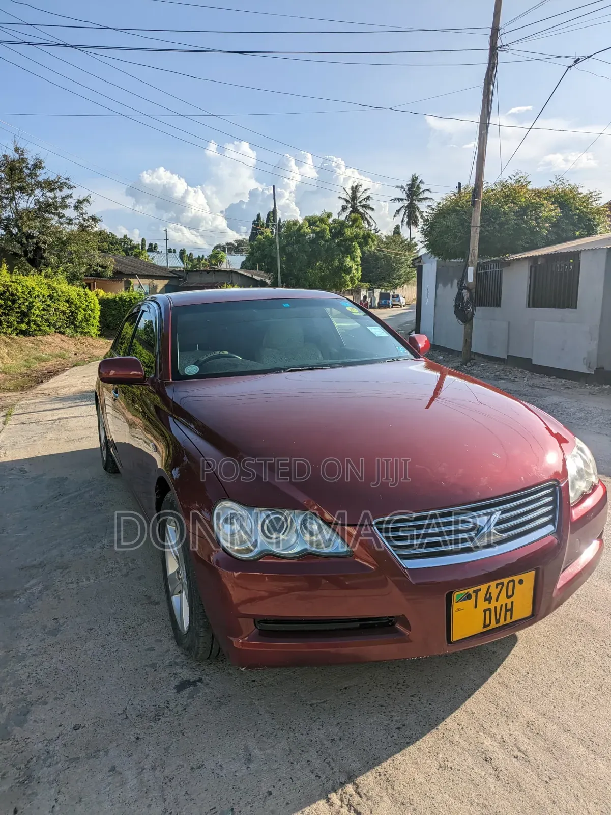 Toyota Mark X 2006 Red