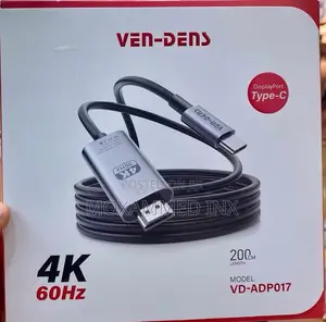 Ven-Dens Model Vd-Adp017displayport Type-C200cm