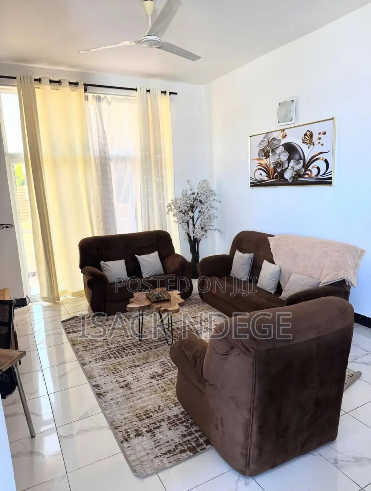 Furnished 2bdrm Apartment in Mbei Beach for rent