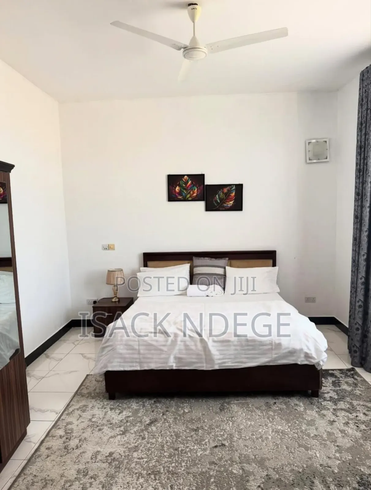Furnished 2bdrm Apartment in Mbei Beach for rent