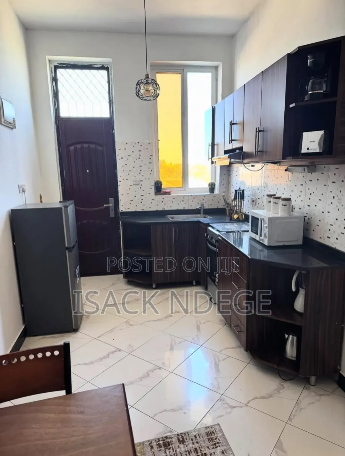 Furnished 2bdrm Apartment in Mbei Beach for rent