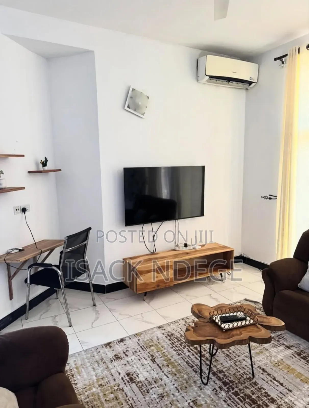 Furnished 2bdrm Apartment in Mbei Beach for rent