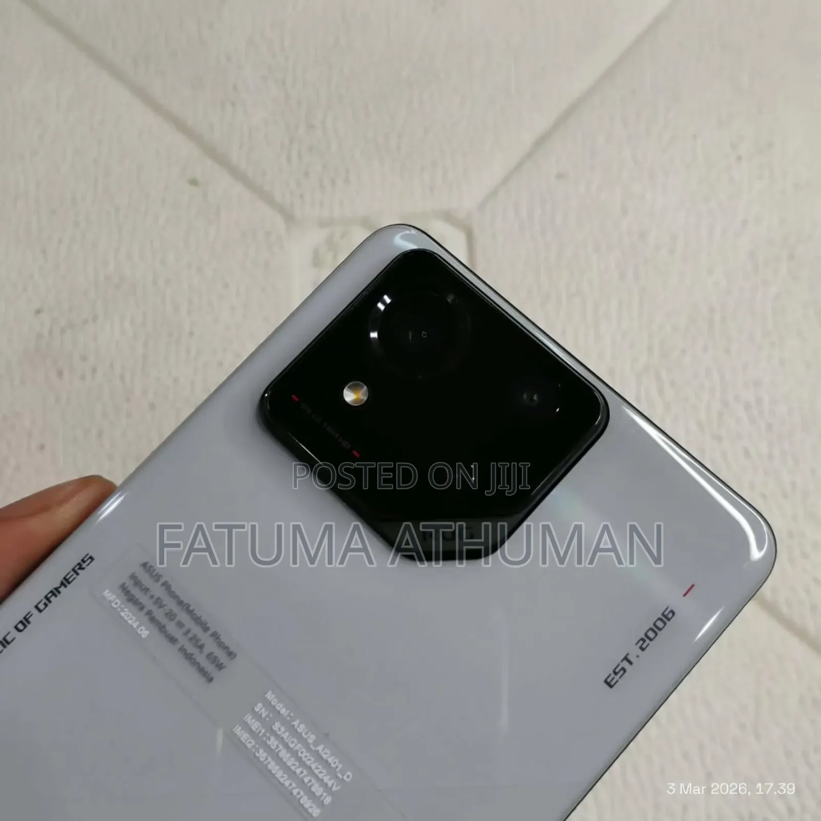 Asus ROG Phone 8 256 GB Gray