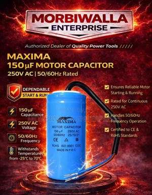 Capacitor 150uf 250vac