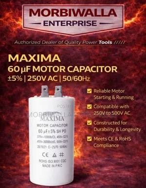 Capacitor 60uf 250v Ac