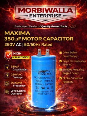 Capacitor 350uf 250vac