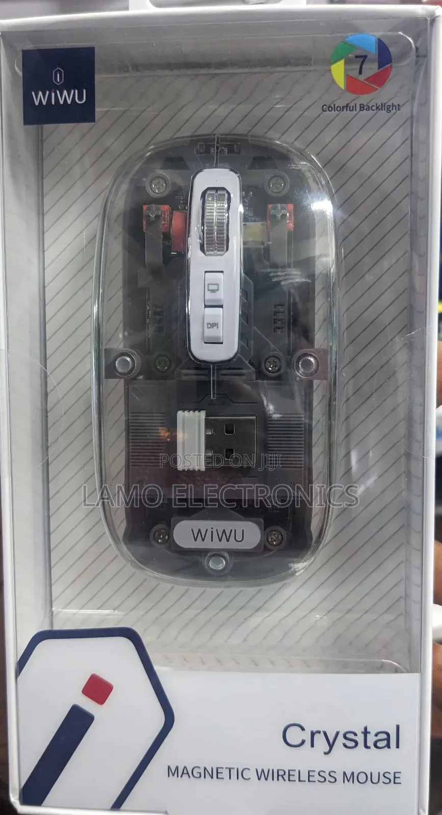 Wiwu Wm105 Crystal Magnetic Wireless Mouse