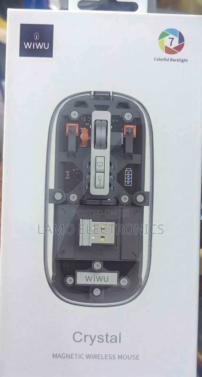 Wiwu Wm105 Crystal Magnetic Wireless Mouse