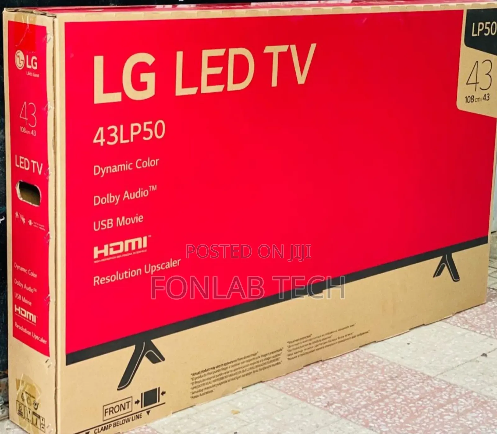 Lg Tv Original Screen Size 43.