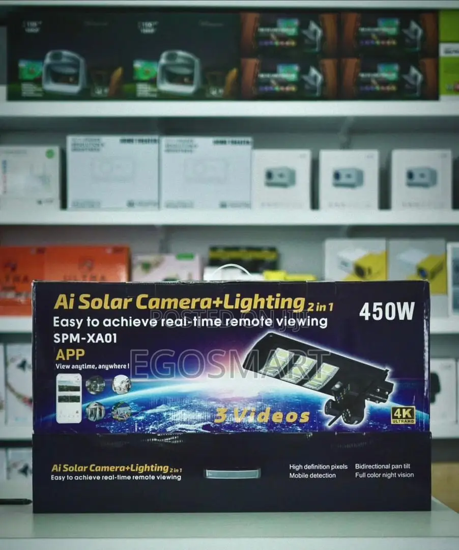 Ai Solar Light Camera
