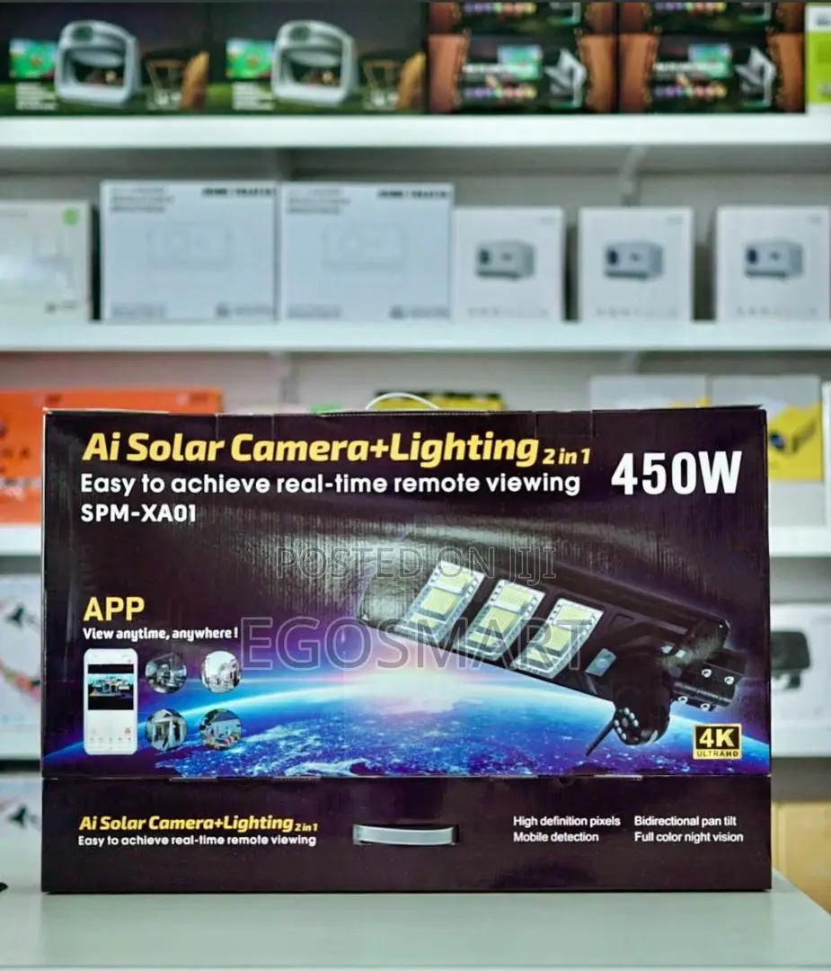 Ai Solar Light Camera