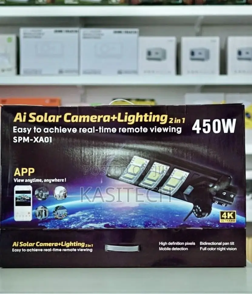 Ai Solar Camera + Lighting