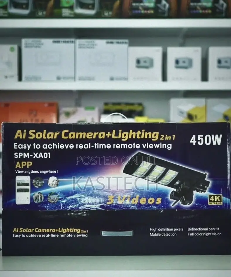 Ai Solar Light Camera