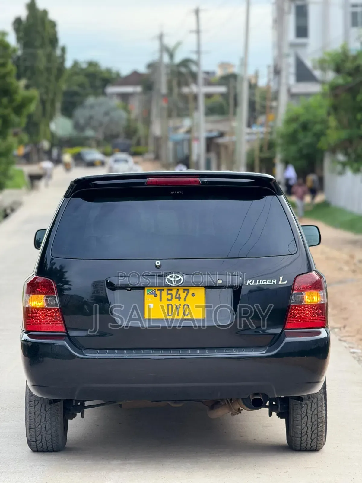 Toyota Kluger 2005 Black