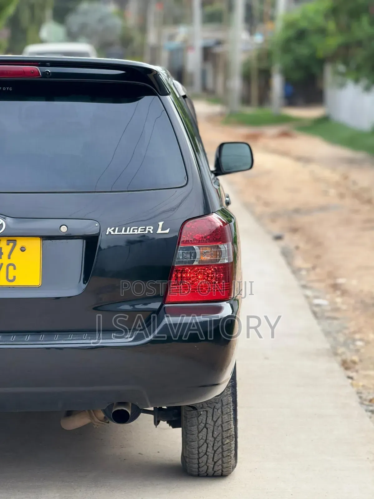 Toyota Kluger 2005 Black