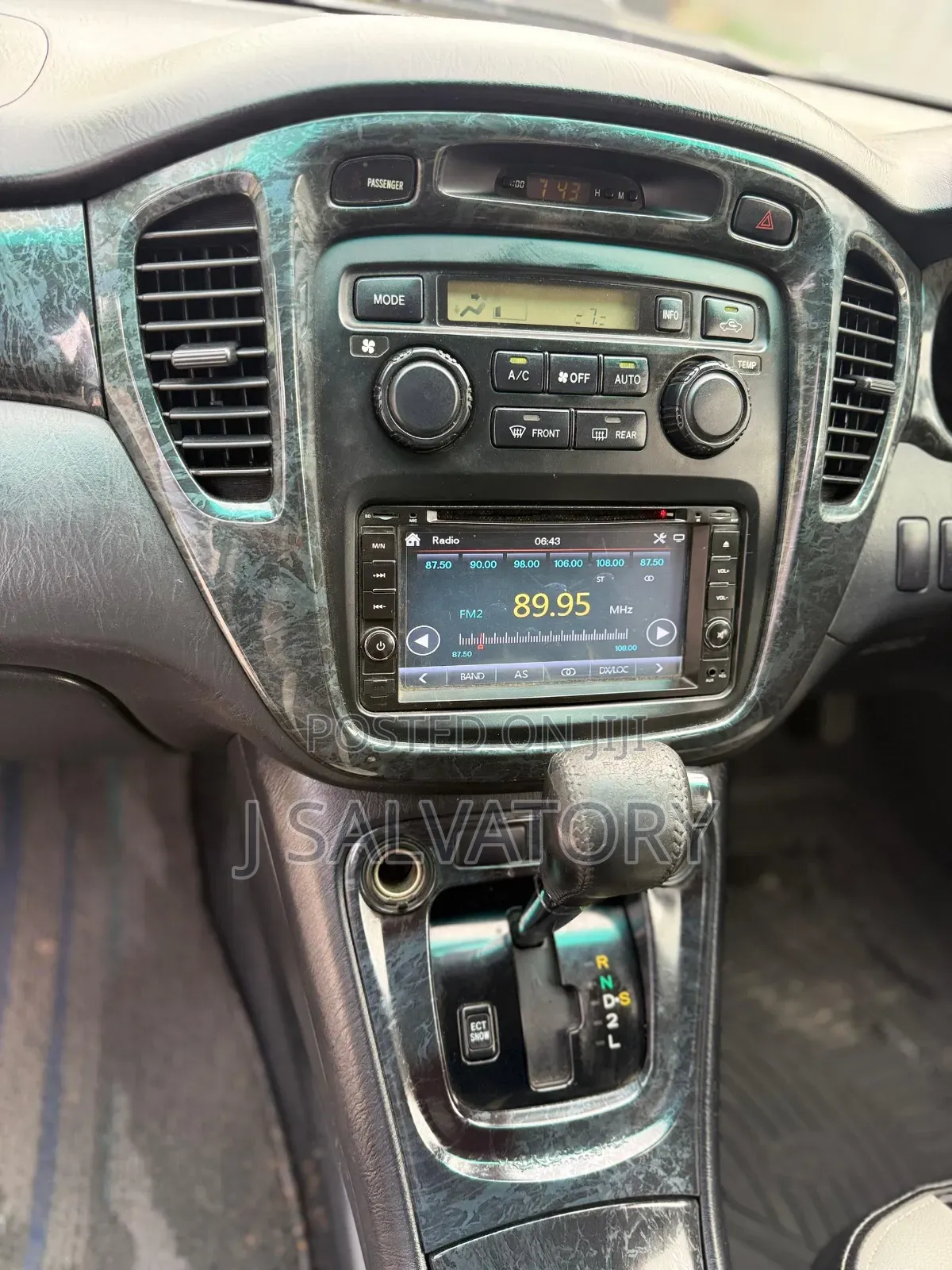 Toyota Kluger 2005 Black