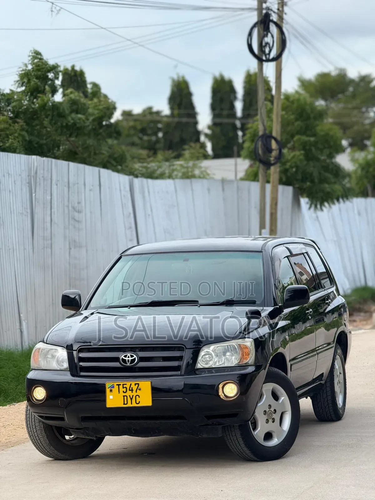 Toyota Kluger 2005 Black