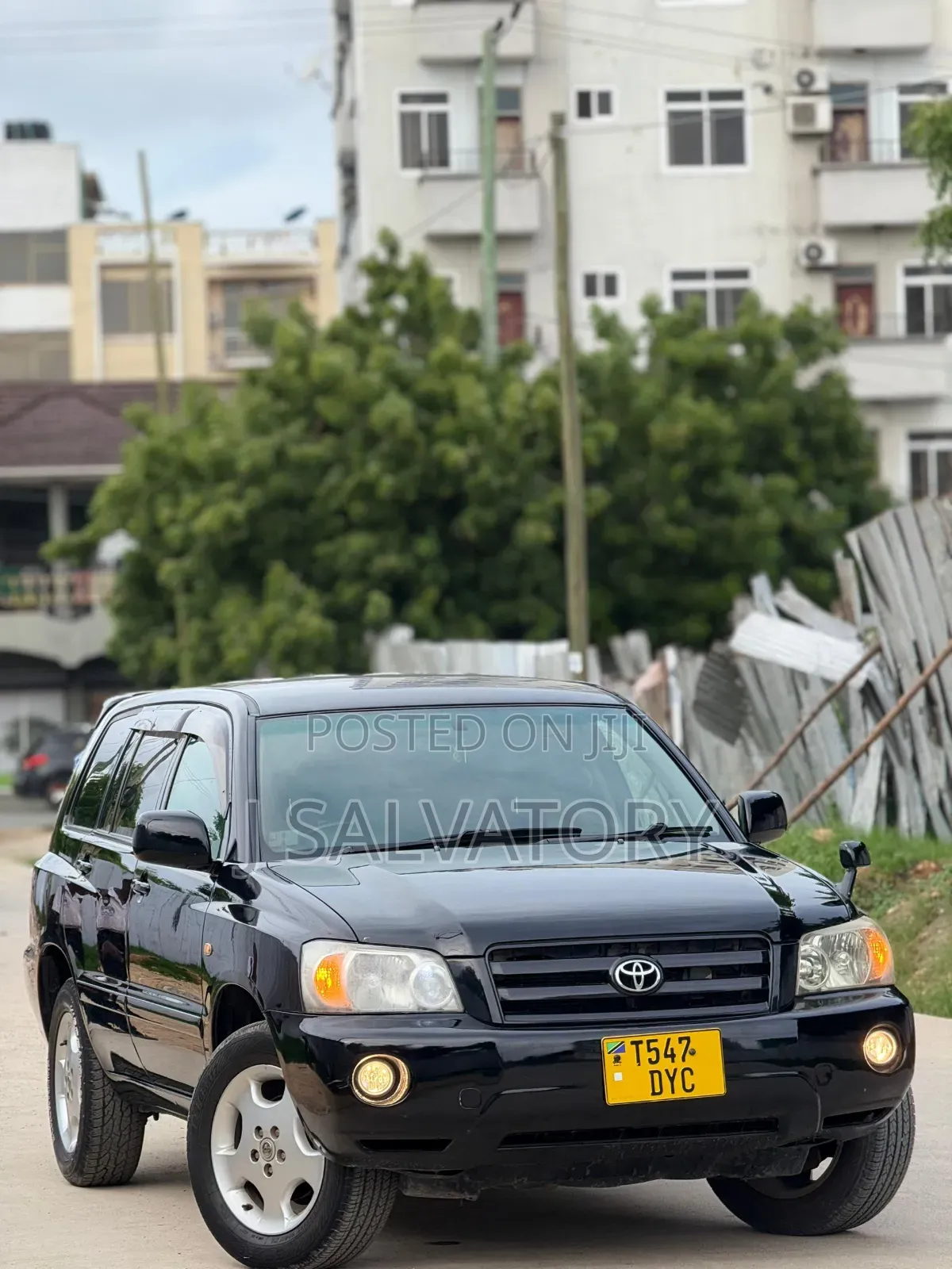 Toyota Kluger 2005 Black