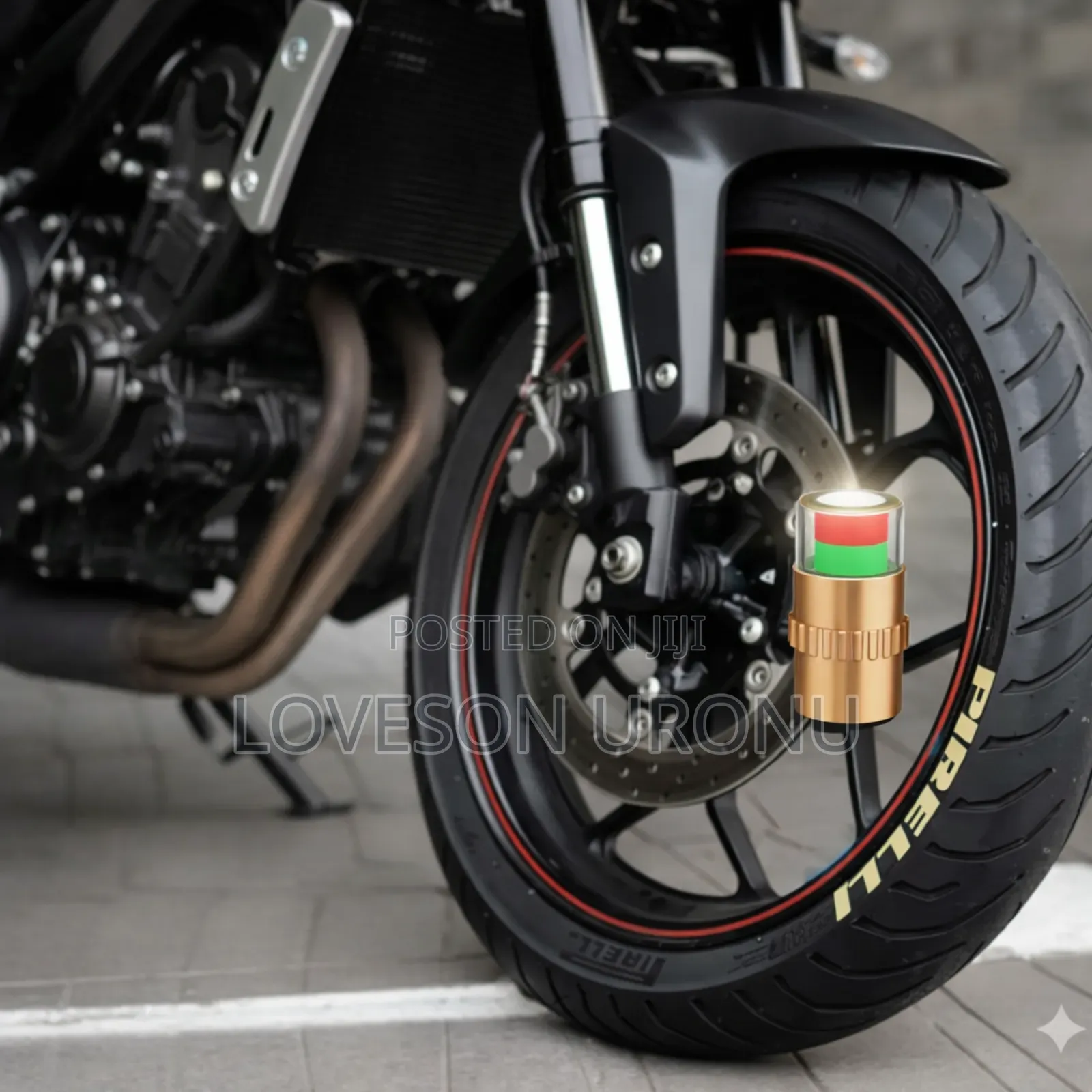 Air Tire Valve Alert