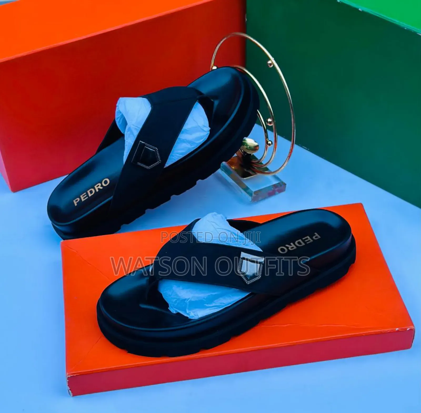 Pedro Brand New One Colour Men's Leather Sandals