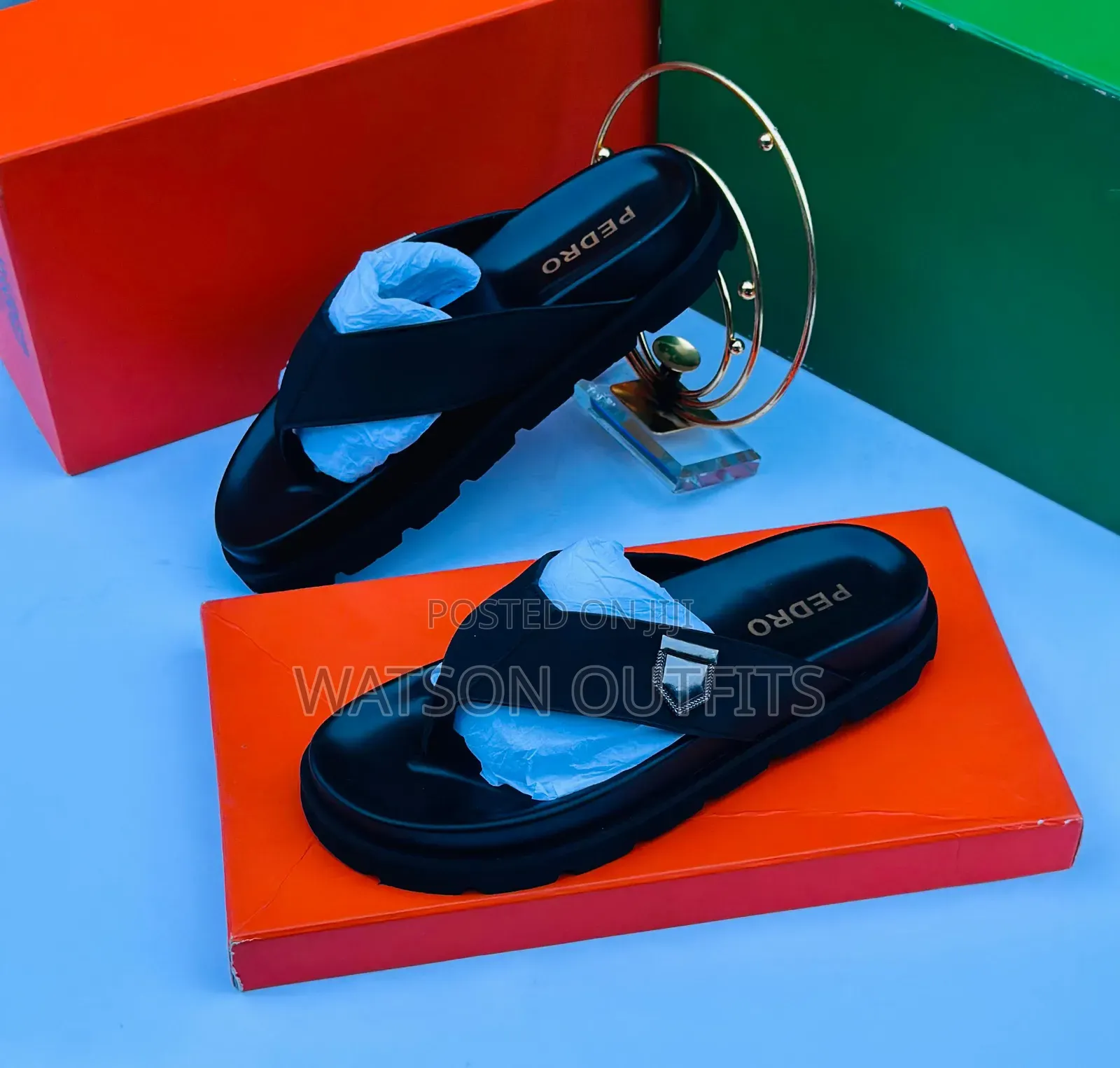Pedro Brand New One Colour Men's Leather Sandals
