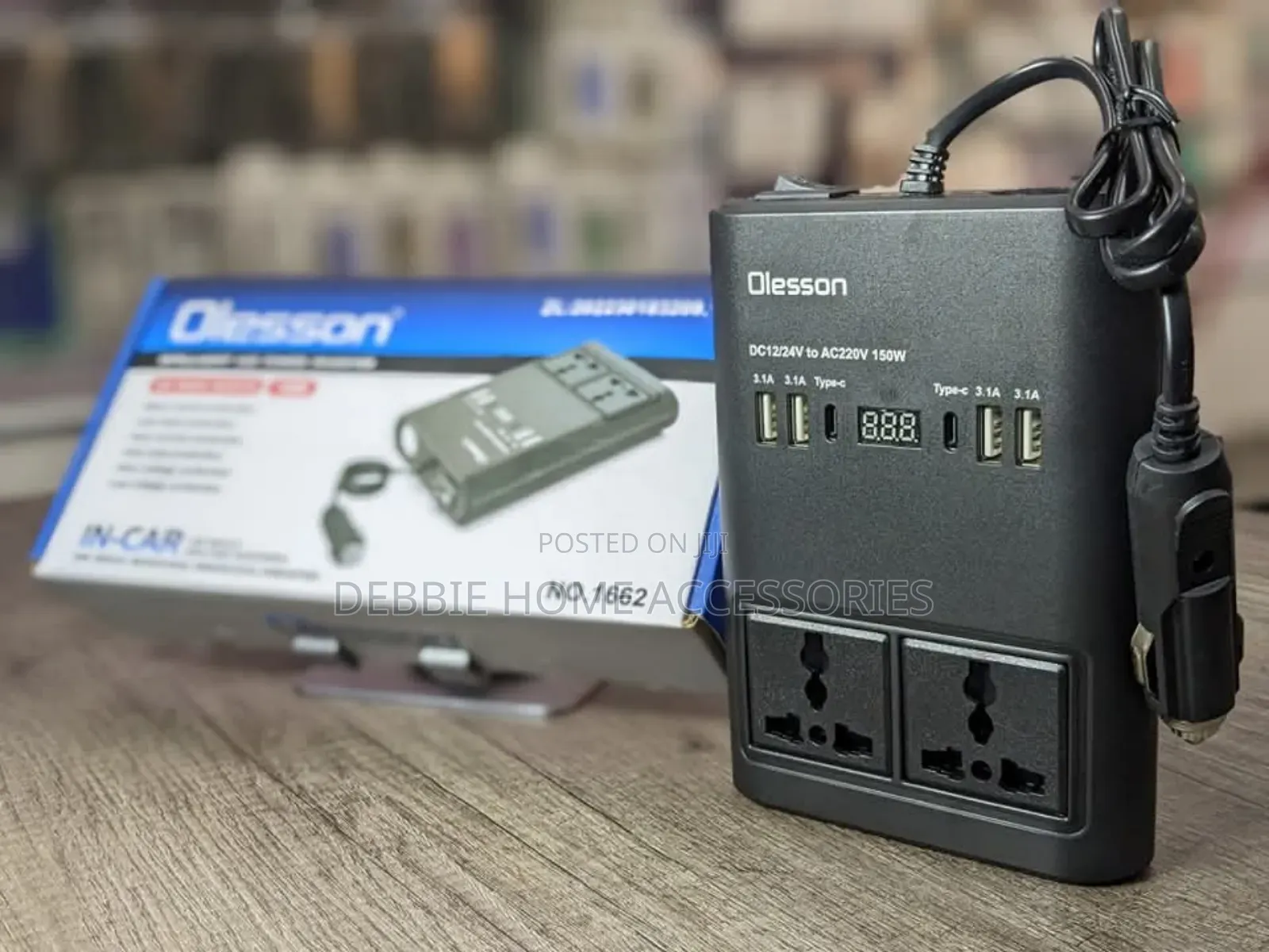 Olesson Intelligent Car Power Inverter (150w)