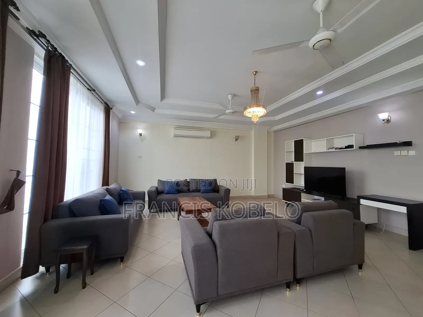 Furnished 3bdrm Apartment in Masaki for rent