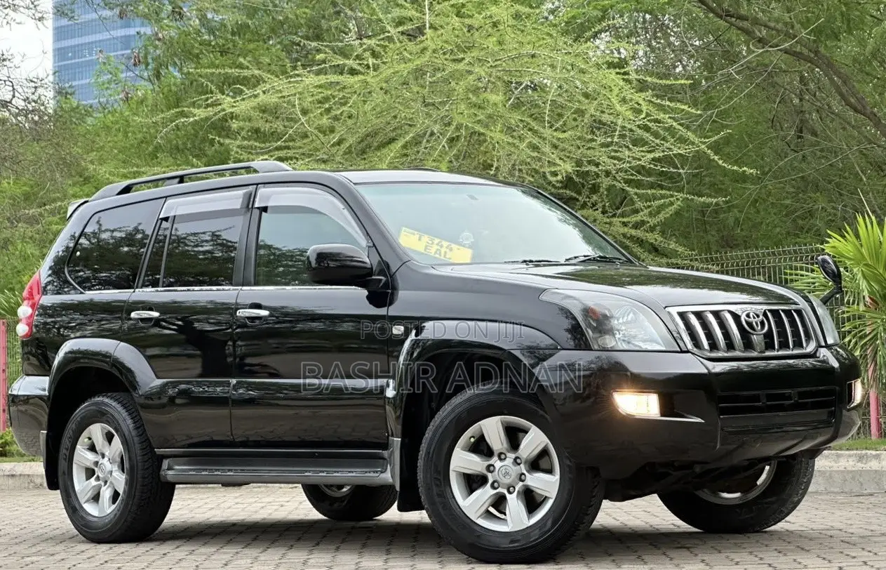 Toyota Land Cruiser Prado 2006 Matt Black