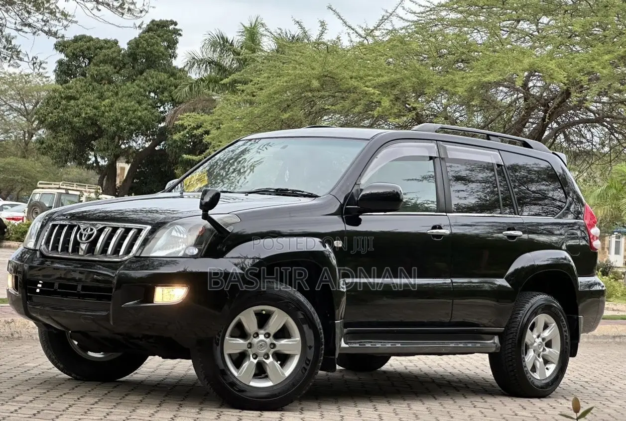 Toyota Land Cruiser Prado 2006 Matt Black