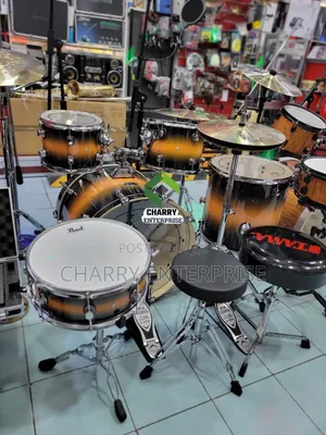 Pearl Drum Set Kwa Ajili Ya Kanisani Zipo 5 Get This For Perfect Tones