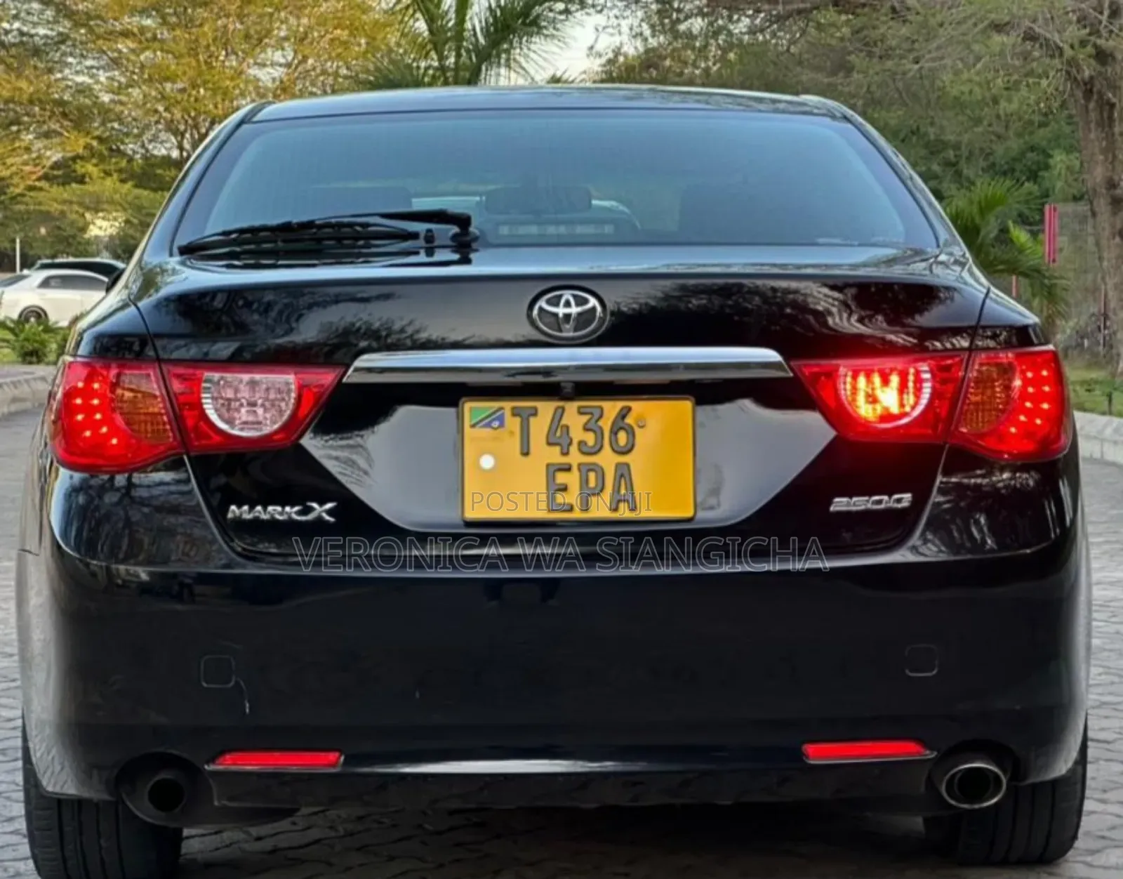 Toyota Mark X 2011 Black